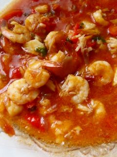 Foto resep Udang Saus Pedas Manis
