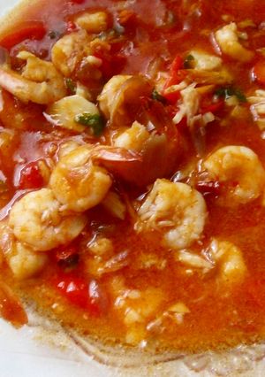 Foto resep Udang Saus Pedas Manis