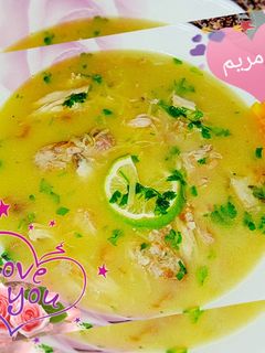 صورة لوصفة شوربة فارميسال بالجبن والدجاج
