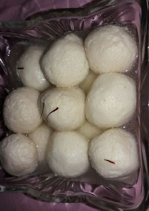 A picture of Rasgulla.
