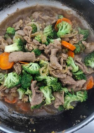 Foto resep Brokoli Sapi Lada Hitam