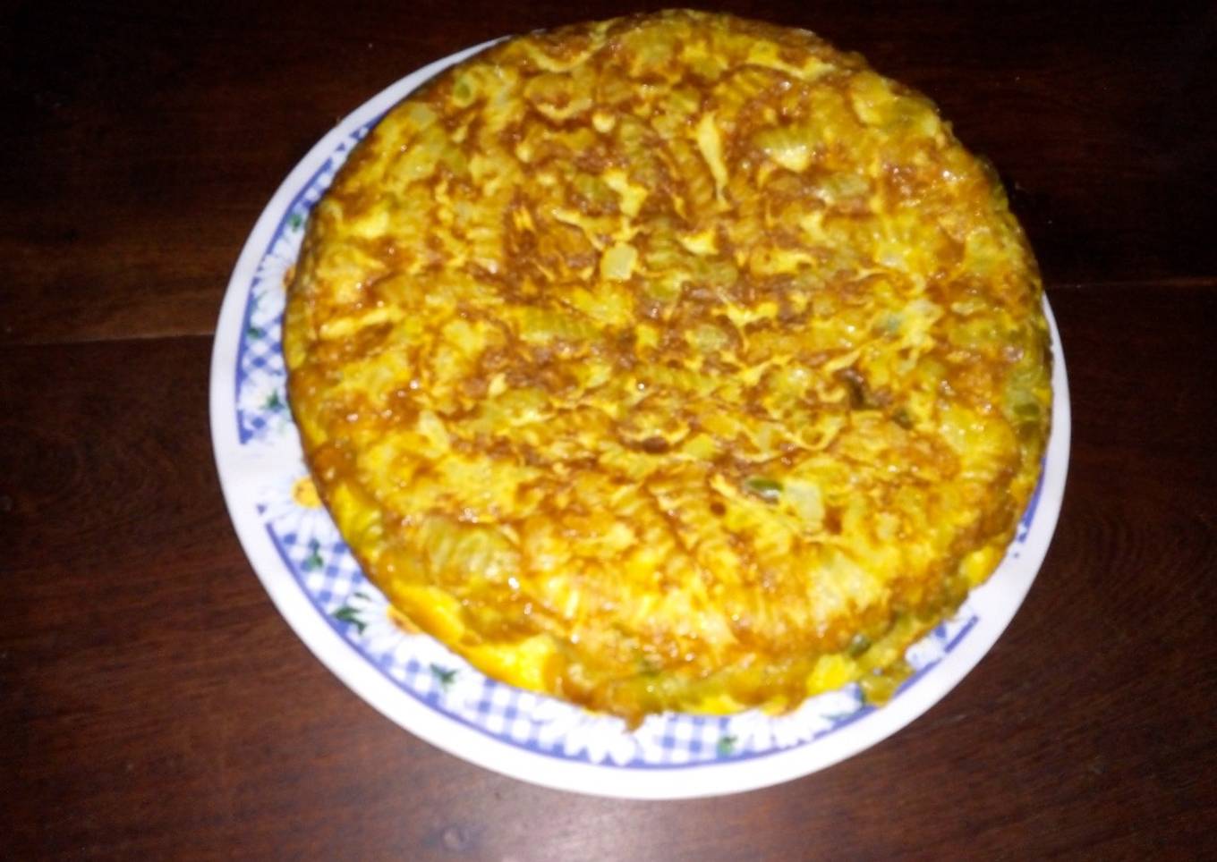 Tortilla de fideos