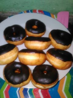 Foto resep Donat toping coklat