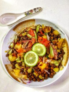 আলু ছোলা চাট রেসিপির প্রধান ছবি