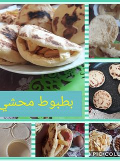 صورة لوصفة خبز البطبوط بحشوة رائعة