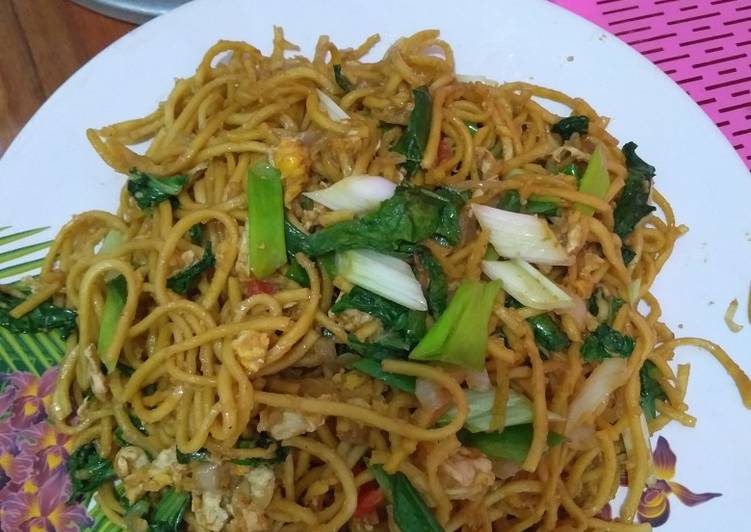 Langkah Mudah untuk Membuat Mie goreng jawa simple #BikinRamadhanBerkesan, Lezat