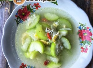 Gambar Labu Air Masak Bening