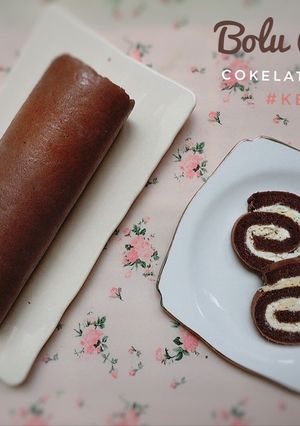 Foto resep Bolu Gulung Cokelat Keto ala Rantie