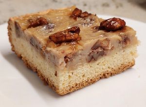 Una foto de Frola de crema de nueces pecan saladas