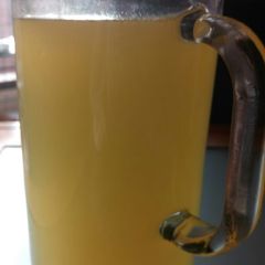 A picture of Capon broth 🎄.