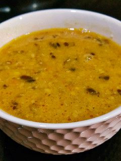 A picture of Sindhi Teen Dal. (Tree dal).