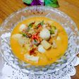 Lodeh kentang,tahu,tempe telur puyuh