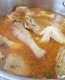 Gallina en Caldo de Jengibre