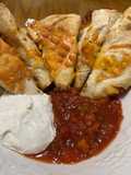 Shredded Beef “Cone”Burritos