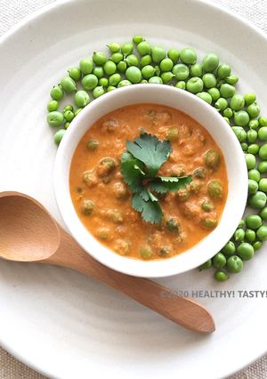 A picture of Green Peas Masala.