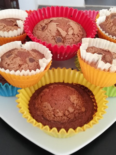 Una foto de Cupcakes de chocolate