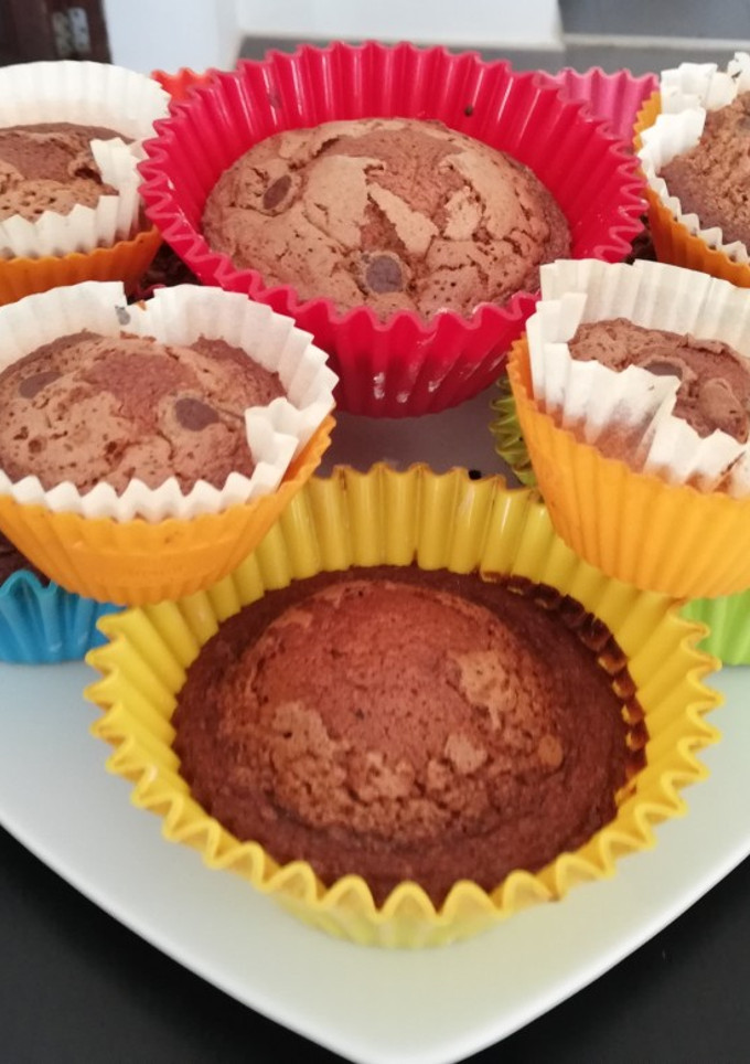Una foto de Cupcakes de chocolate