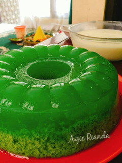 Foto resep Puding Lumut Pandan