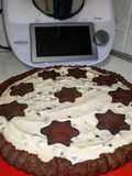 Crema Chantilly con gocce di cioccolato fondente