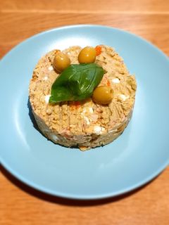 Una foto de Ensaladilla rusa de garbanzos