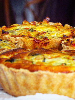 Una foto de Quiche de Ricota y Espinaca 🌿