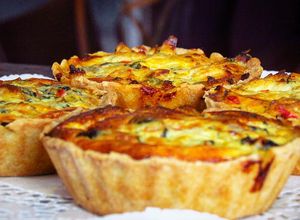 Una foto de Quiche de Ricota y Espinaca 🌿