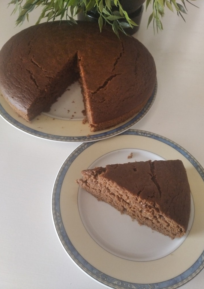 Una foto de Pastel de calabaza y chocolate