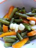 Ensalada Cocida de Vainitas, Zanahoria y Choclo