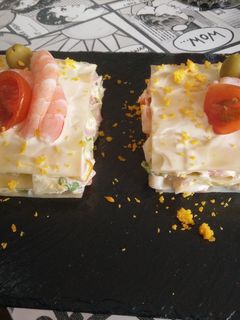 Una foto de Lasaña de verano para torpes
