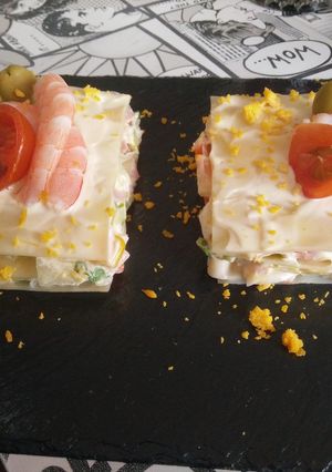 Una foto de Lasaña de verano para torpes