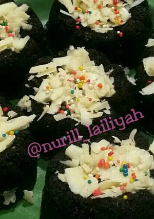Foto resep Cake Jaman Now (brownis kukus oreo) simple