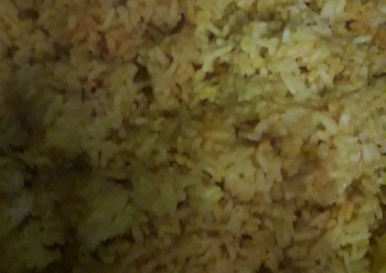 Nasi Kuning Sambal Goreng Daging Sapi