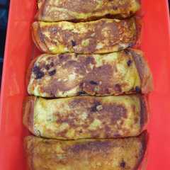 รูปของ Roti goreng banana chococheese