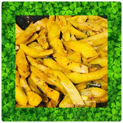 A picture of Stir fried lauki.