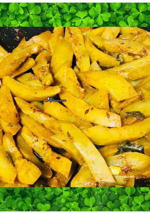 A picture of Stir fried lauki.