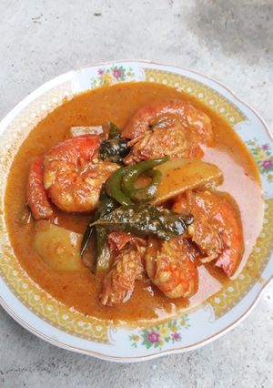 Foto resep Udang Pati Santan