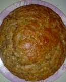 Torta de banana y nueces con Stevia