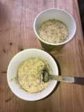 Mohn-Zitronen-Mug-Cake