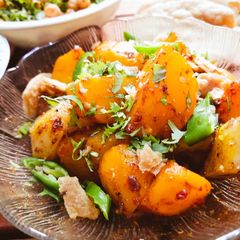 A picture of Fiery Aloo Chaat.
