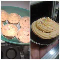 A picture of Chocolate cupcakes.