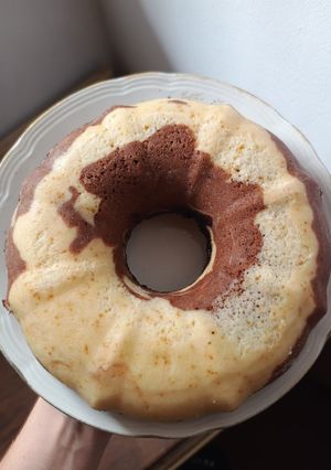 Una foto de Budín marmolado sin huevo. ❤️