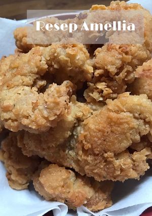 Foto resep Kulit ayam crispy endolita