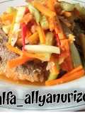Ikan acar kuning ala sayaa
