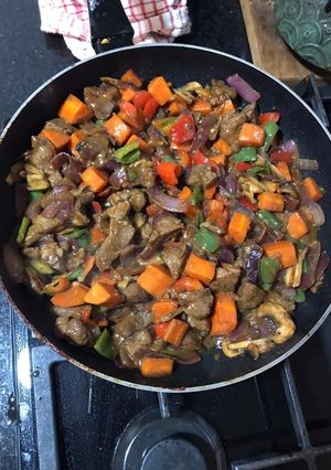 Una foto de Carne oriental