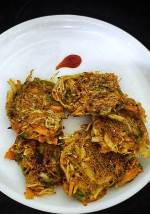 A picture of 20 mins Vegetable Pancake.