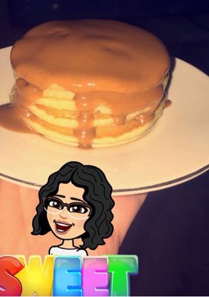 صورة لوصفة بان كيك (لذيذ جداً وسهل)
