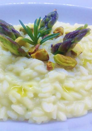 Foto di Risotto asparagi e pistacchi