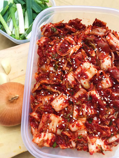 Foto resep Kimchi segar sawi putih