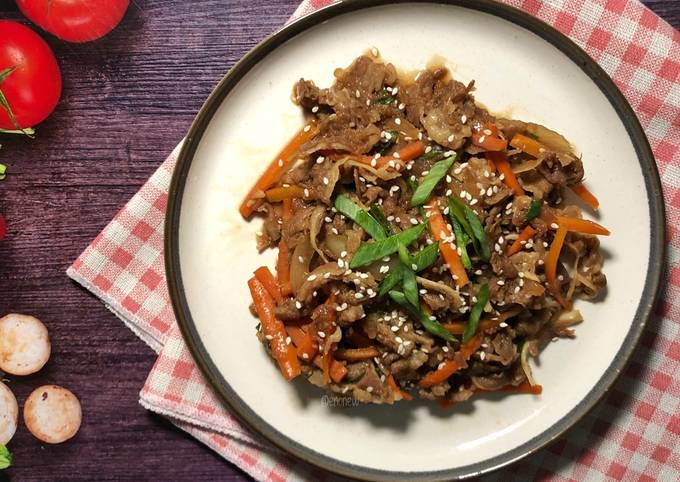 Bulgogi (Korean Beef BBQ)