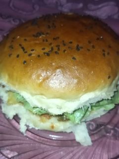 صورة لوصفة همبرغر منزلي 🍔🍔